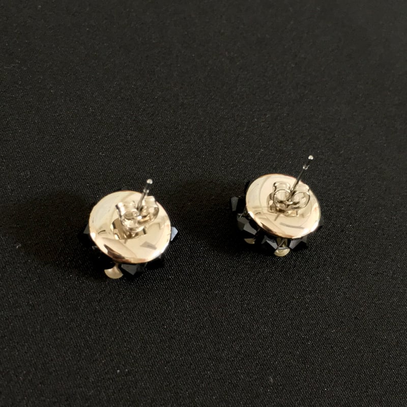 パールクリスタルピアス クリスタルパールモノバイカラーピアス・イヤリング | ANNA SAKAMOTO