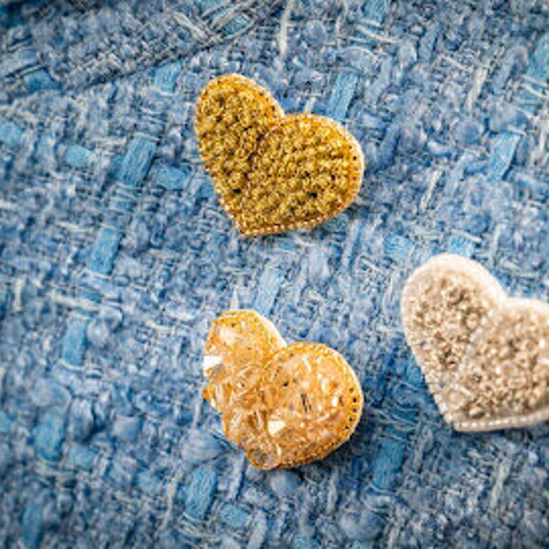 ブローチ☆ハート☆ゴールド