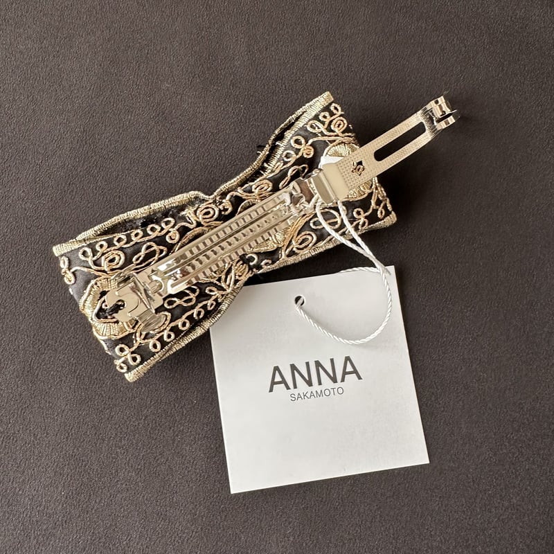 acca 25周年　リボンバレッタ　silk acca 25周年 リボンバレッタ silk acca 25周年 リボンバレッタ silk