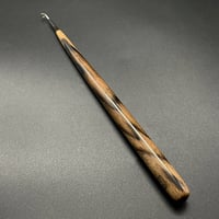 松村作　針外し　黒柿（孔雀）　MHG-4