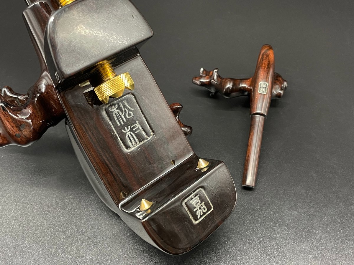 参考オーダー品 】松村作 黒檀（大） | 長谷部釣具店