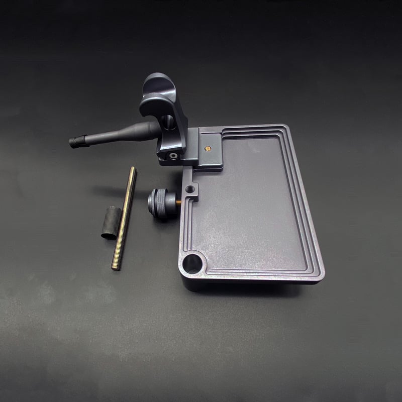 アルミへらお膳 砲台式 グレー ミニ | 長谷部釣具店