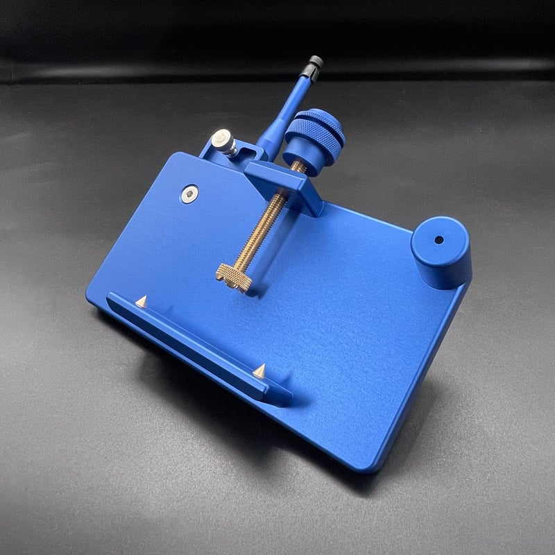 アルミへらお膳 砲台式 ブルー | 長谷部釣具店