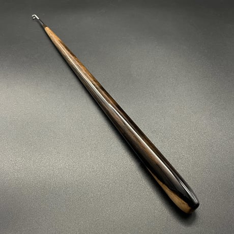 松村作　針外し　黒柿（孔雀）　MHG-2