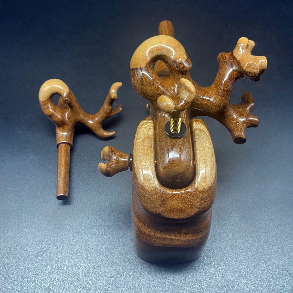 松村作 大砲万力 槐（中） | 長谷部釣具店