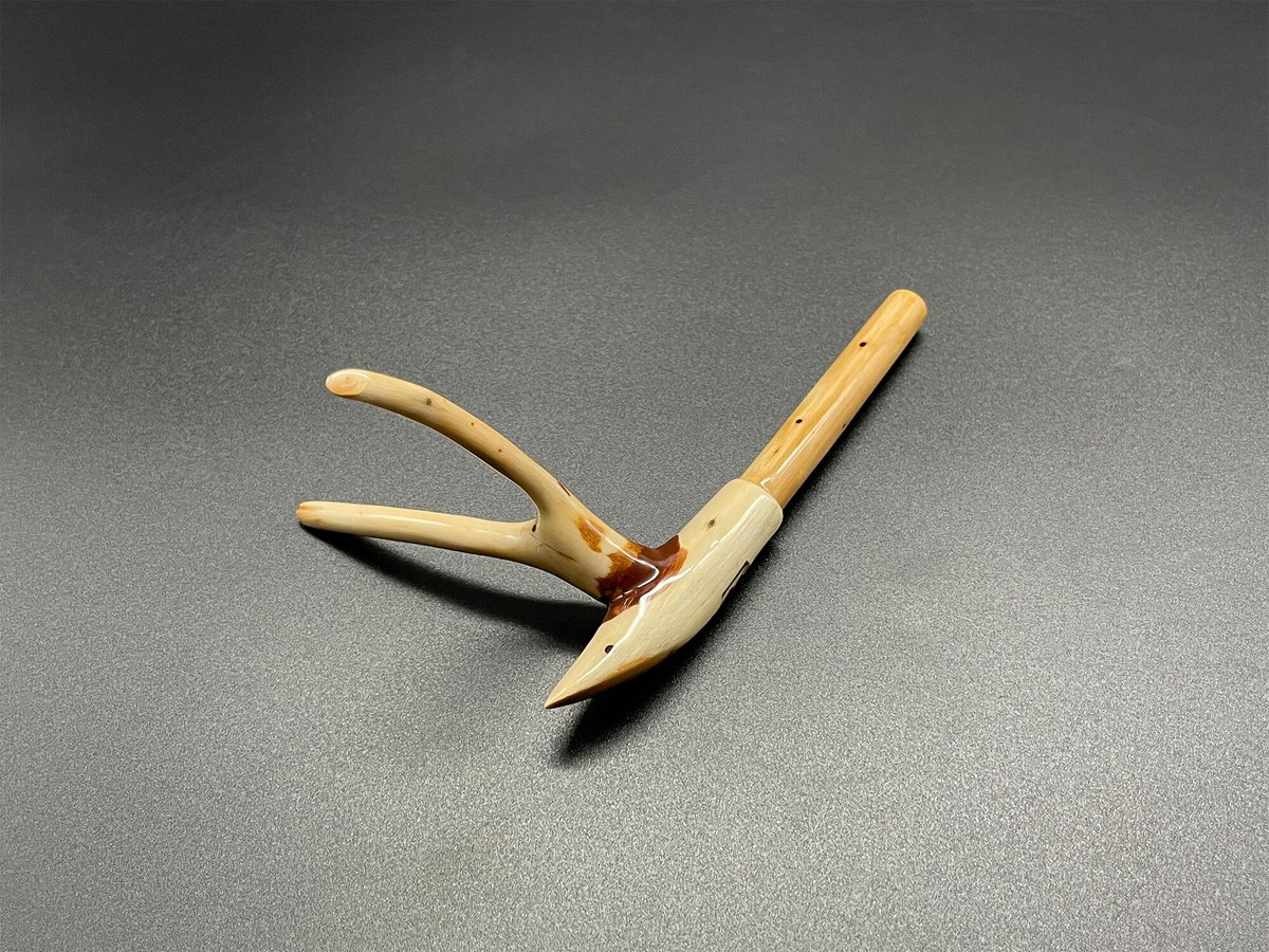 ヘラブナ釣り★村松作杜松万力★竿枕シリアルナンバー付き★一点物２２６ ヘラブナ釣り☆村松作杜松万力☆竿枕シリアルナンバー付き☆