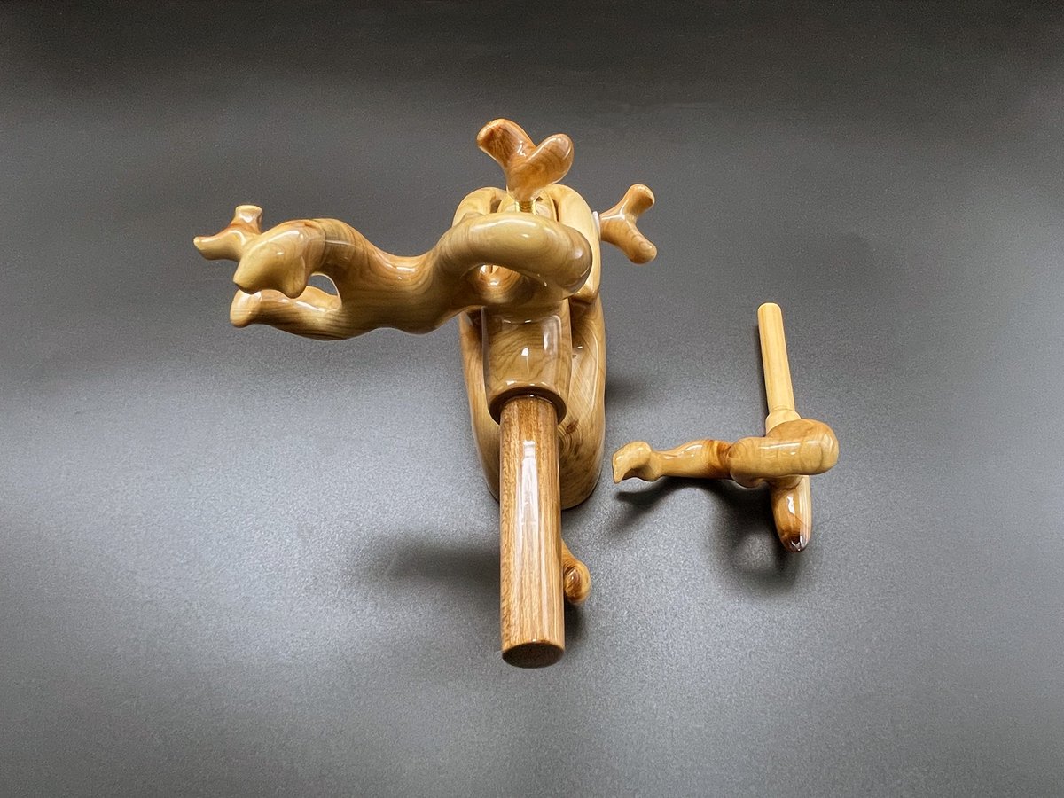 松村作 大砲万力 杜松（中） | 長谷部釣具店