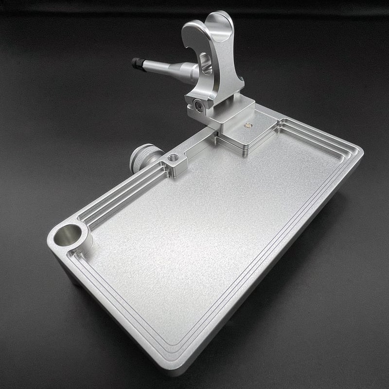 アルミへらお膳 砲台式 シルバー | 長谷部釣具店