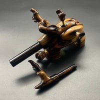 夢作　黒柿　万力 夢作 黒柿 弓万力（極小）・玉置 オーダー品 | へら鮒＆拳闘通信のブログ