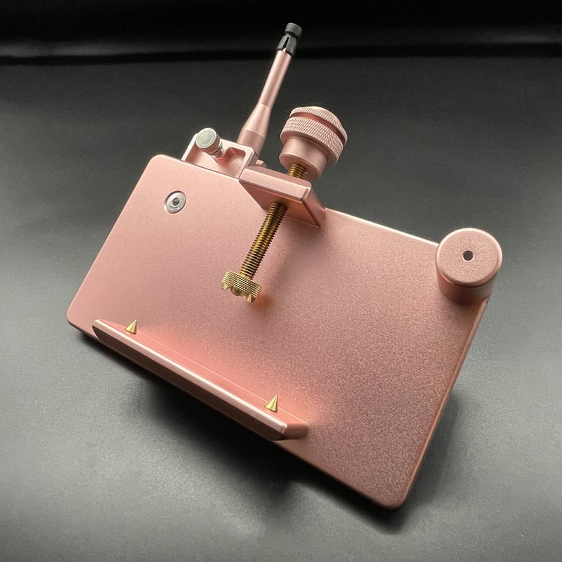 アルミへらお膳 砲台式 ピンク | 長谷部釣具店