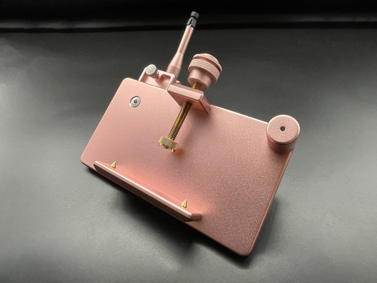 アルミへらお膳 砲台式 ピンク | 長谷部釣具店