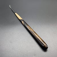 松村作　針外し　黒柿削り出し　MHD-1
