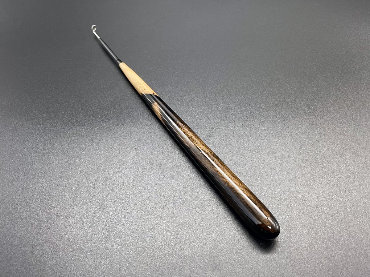 松村作 針外し 黒柿削り出し MHD-1 | 長谷部釣具店