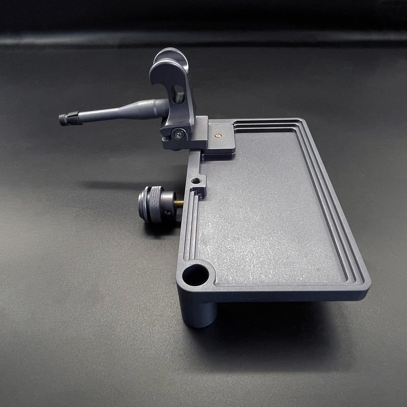 アルミへらお膳 砲台式 グレー | 長谷部釣具店