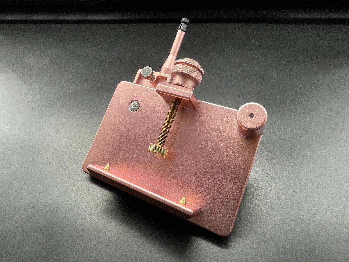 アルミへらお膳 砲台式 ピンク ミニ | 長谷部釣具店