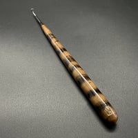 松村作　針外し　黒柿（縞）　MHI-4