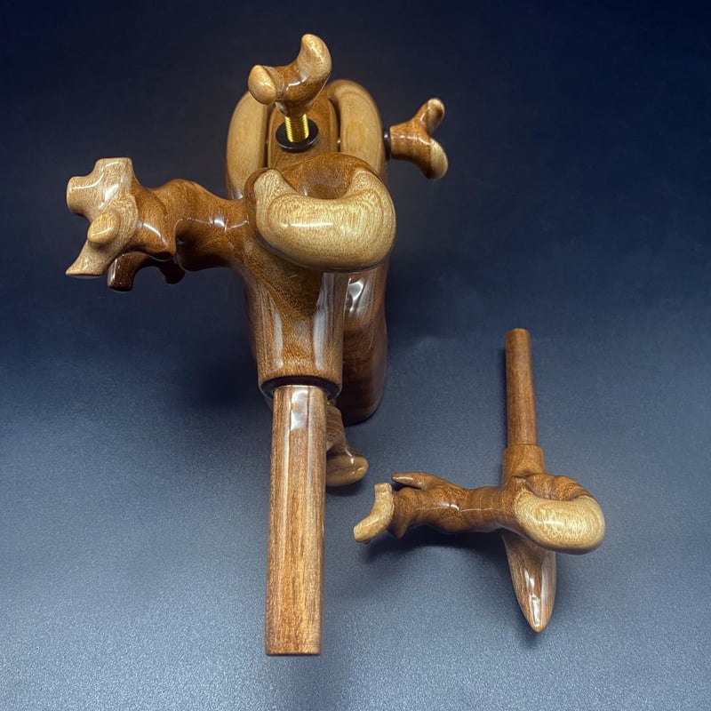 松村作 大砲万力 槐（中） | 長谷部釣具店