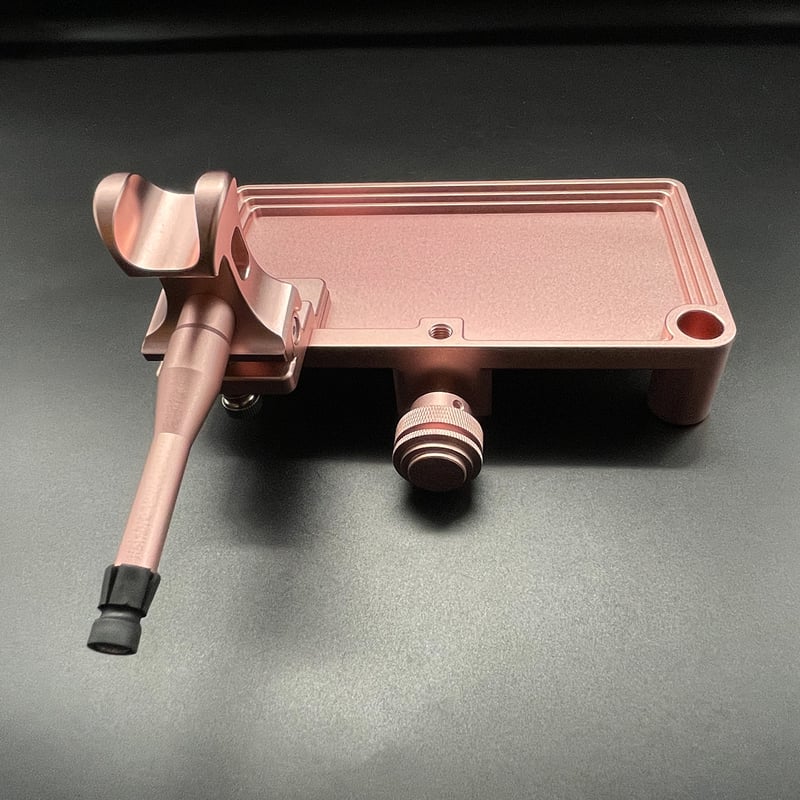 アルミへらお膳 砲台式 ピンク | 長谷部釣具店