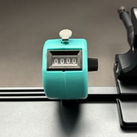 アルミへらお膳専用カウンター　ライトブルー