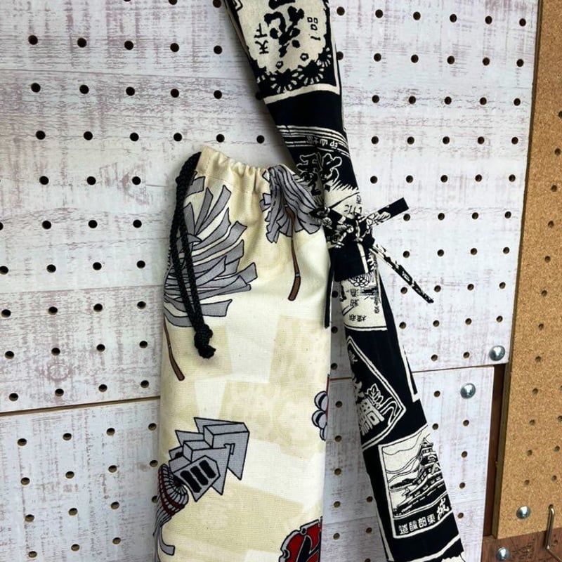 セミオーダー製作】ハリス・ウキケース袋、竿袋、万力袋、玉置袋