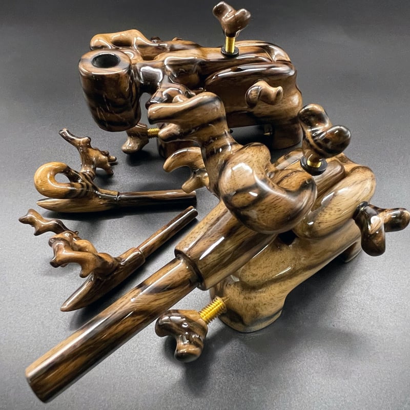 ヘラブナ万力 天然木 一点物 【公式通販】