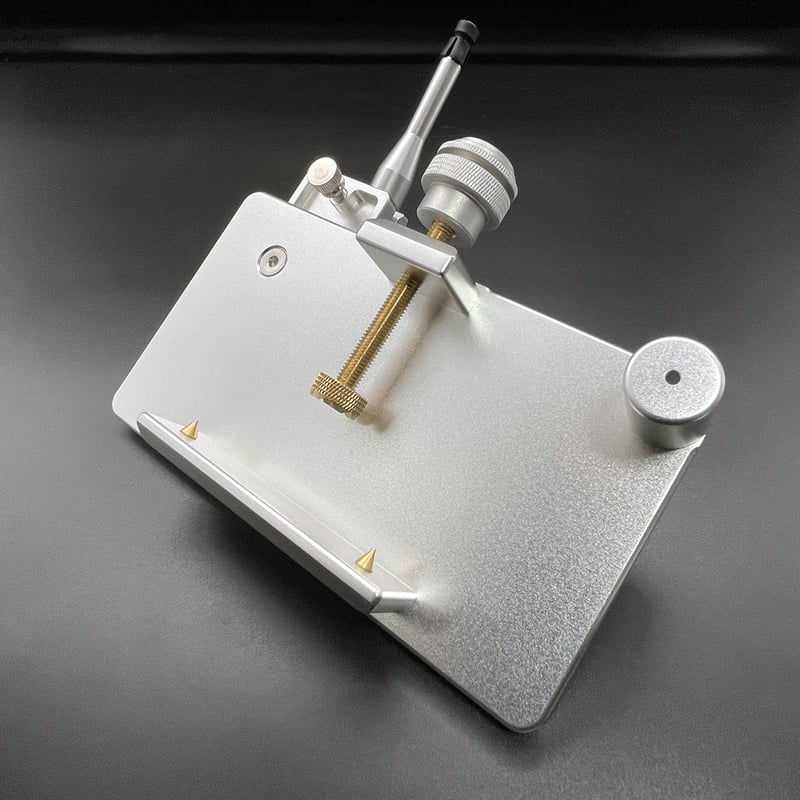 アルミへらお膳 砲台式 シルバー | 長谷部釣具店