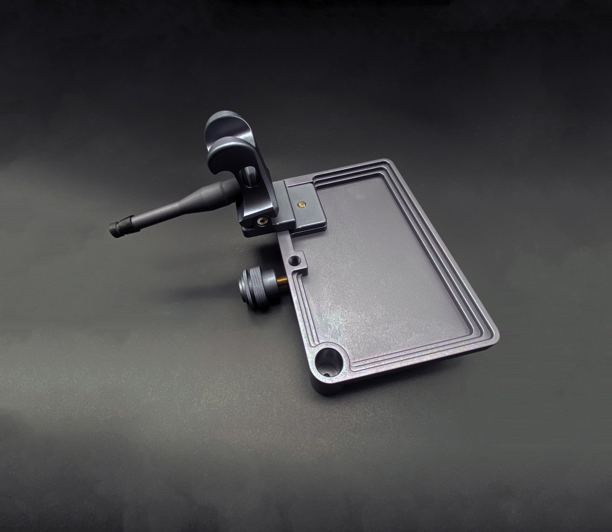 アルミへらお膳 砲台式 グレー ミニ | 長谷部釣具店