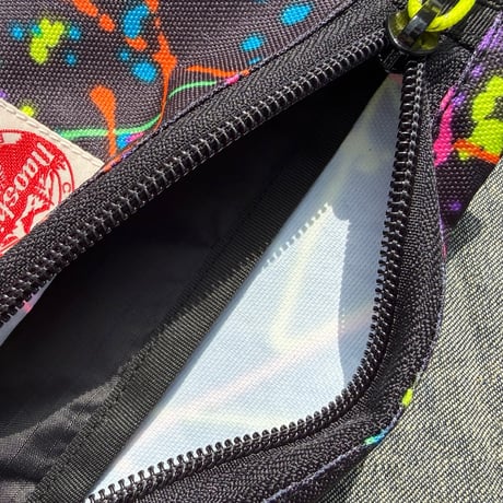 NAOSHIYA CUSTOM FACTORY　ウエストポーチ　「スプラッター」