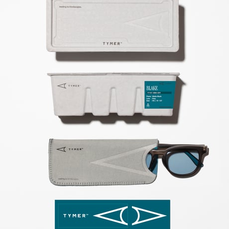 TYMER　サングラス　「HARDY2」　⚪︎TY107-MT2-PGY　調光レンズ　ベッコウ風