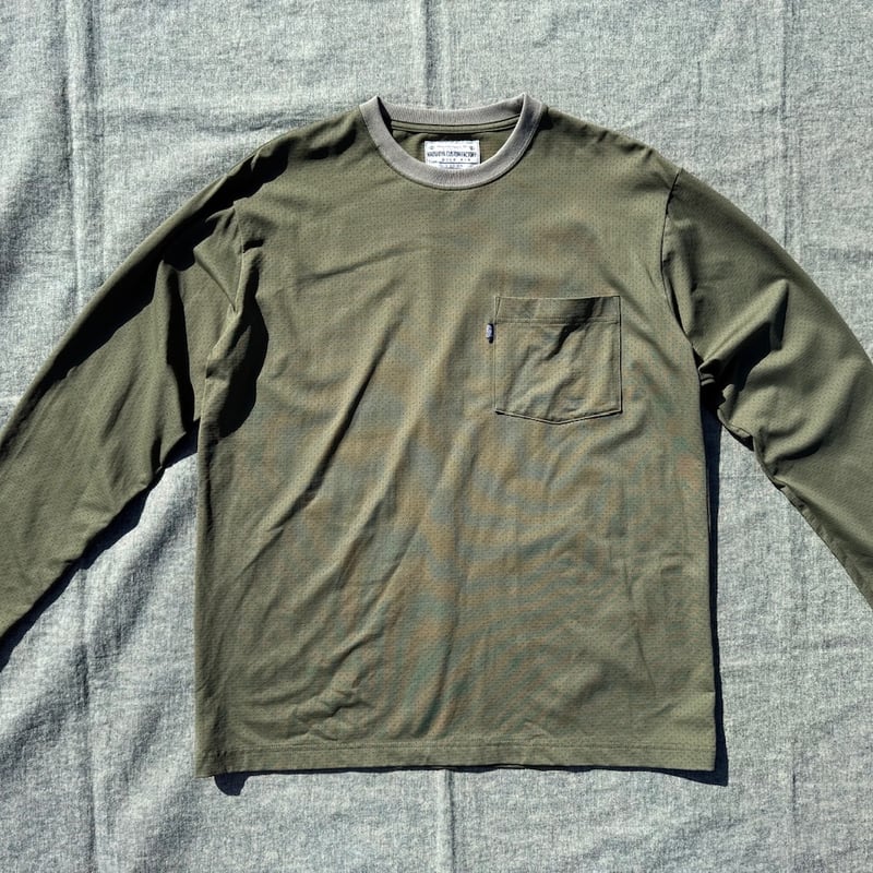 NAOSHIYA CUSTOM FACTORY BIRD EYE カットソー NAOSHIYA CUSTOM FACTORY USA「BIRD EYE」 ロンT | NAO