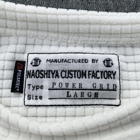 NAOSHIYA CUSTOM FACTORY　「POLARTEC　POWER GRID」