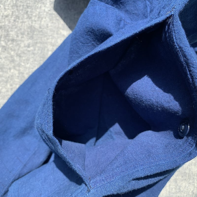 日本の伝統生地で現代服を作る 「かすりのワークシャツ」 そめ
