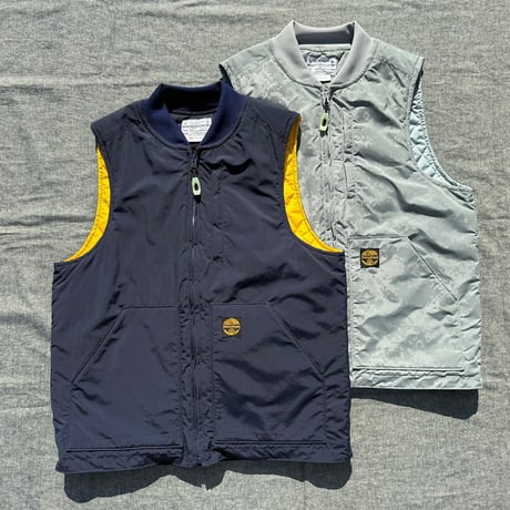 NAOSHIYA CUSTOM FACTORY　シンサレートキルティング軽量ナイロンベスト