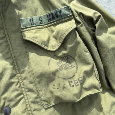 NAOSHIYA CUSTOM FACTORY　M-65カスタム　SEABEES　「BARKER」