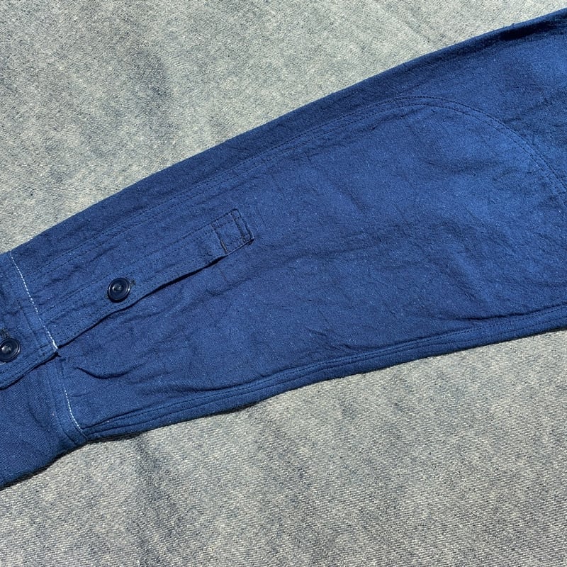 日本の伝統生地で現代服を作る 「かすりのワークシャツ」 そめ