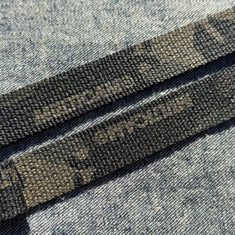 NAOSHIYA CUSTOM FACTORY　ネックストラップ　マルチカム　ブラック