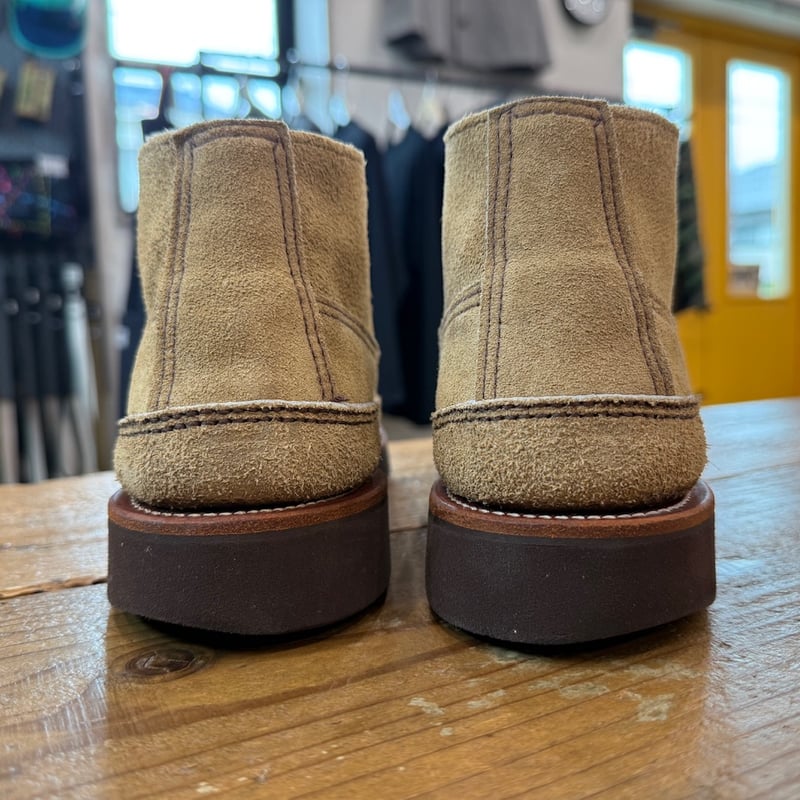 ラッセルモカシン タッセル風カスタム スウェード 9.5インチ E