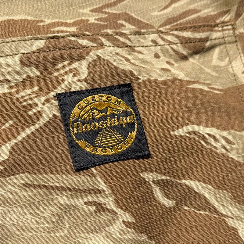 NAOSHIYA CUSTOM FACTORY コットン デザートタイガー カーゴ