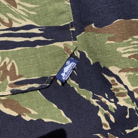 NAOSHIYA CUSTOM FACTORY　アメリカンファブリック　タイガーストライプシャツ