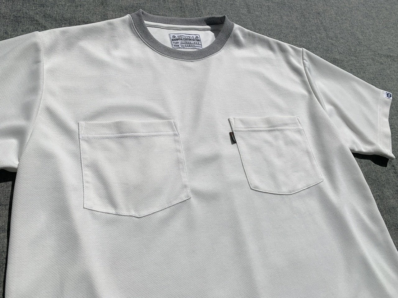 NAOSHIYA CUSTOM FACTORY 「POWER DRY」 ダブルポケットTシャツ