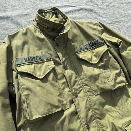 NAOSHIYA CUSTOM FACTORY　M-65カスタム　SEABEES　「BARKER」