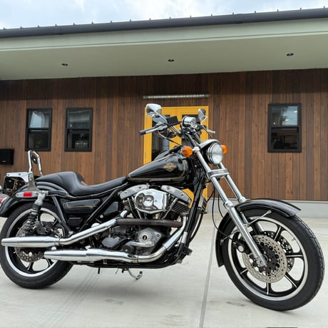 「Convenience Leathers」　HARLEY DAVIDSON　FXR専用シート　ブラウンコンビ