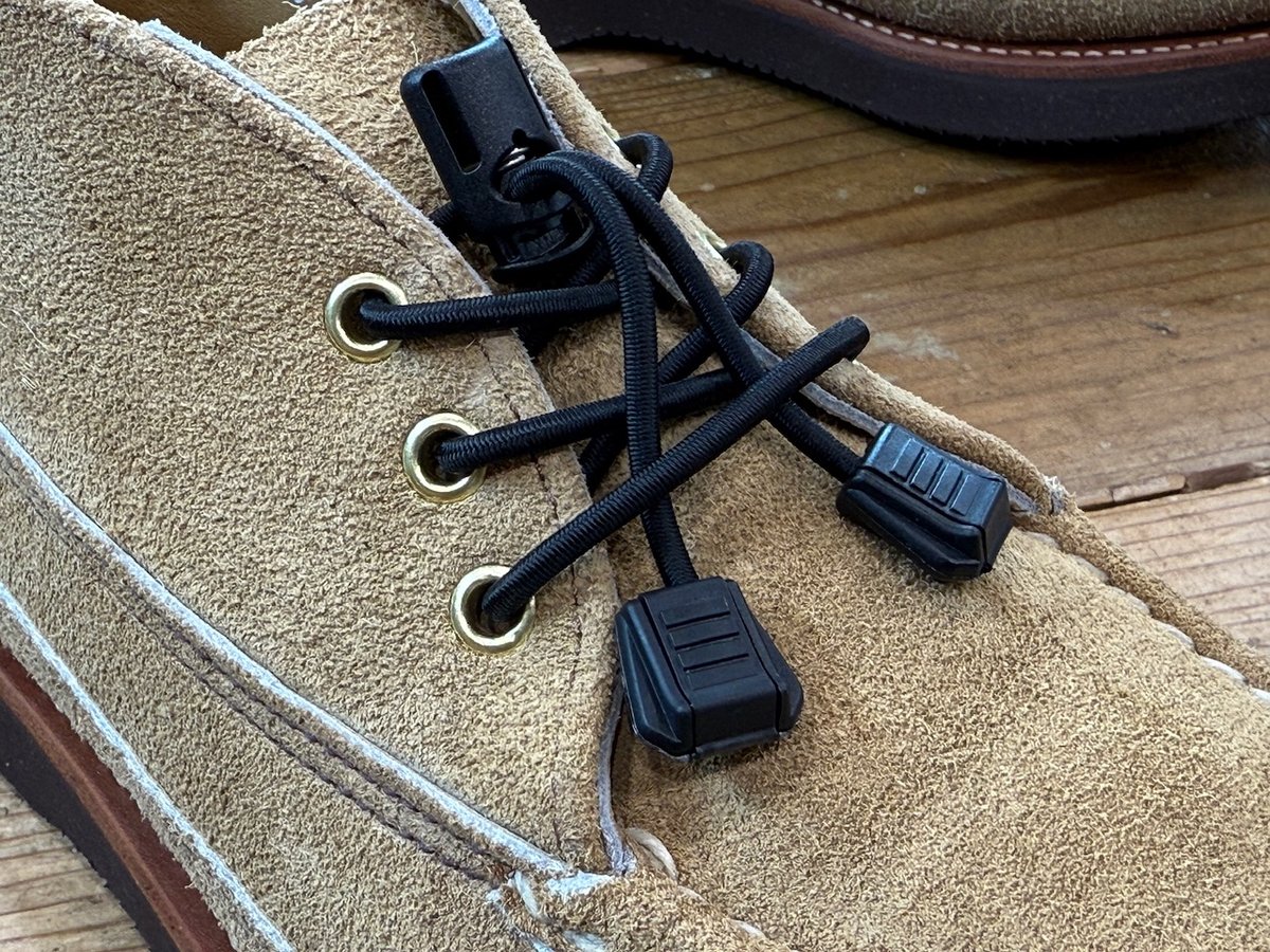 ラッセルモカシン タッセル風カスタム スウェード 9.5インチ E