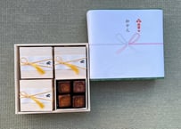 【熨斗紙包装】キュービックカヌレ 4個入×4箱セット