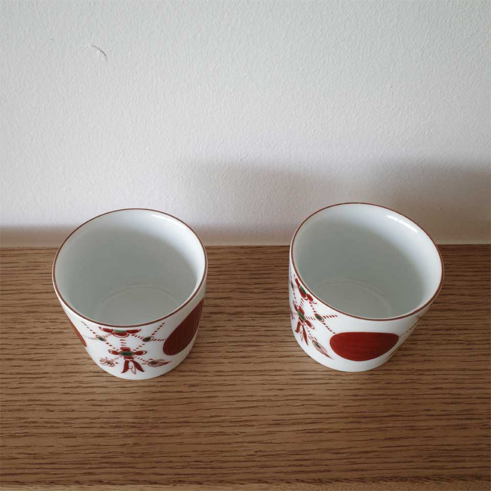 有田焼 仁窯 小畑仁 古伊万里写赤玉文小鉢 | knot Online