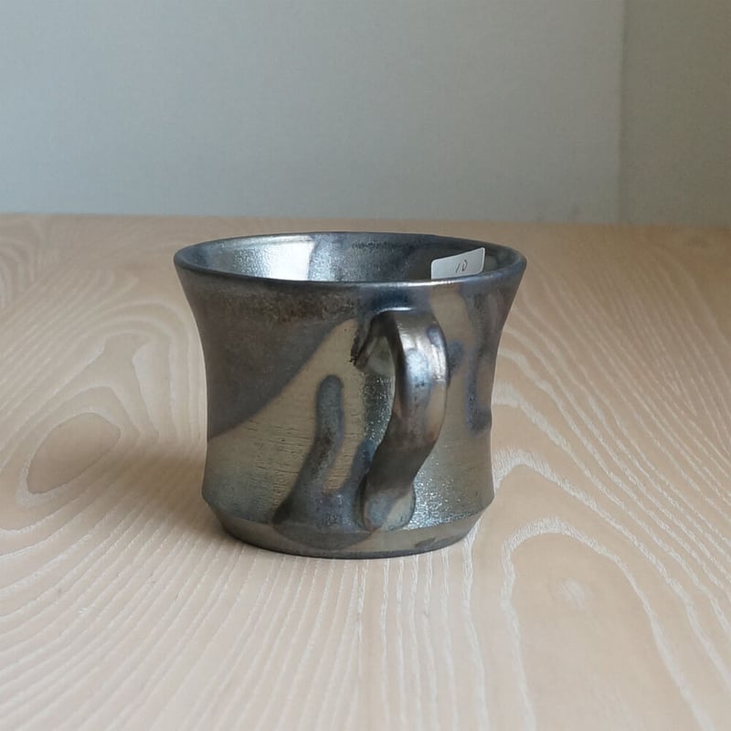 木村 年克 黒流銀彩 マグカップ | knot Online