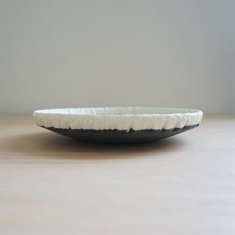 新納虫太郎　Somekan Plate 皿2（墨）