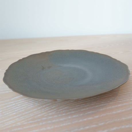 清水焼　KIWAKOTO DISH 土 BOTAN（L）