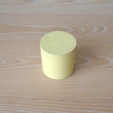 TAKUNOBU 砂糖入れ/チタン結晶釉（黃）