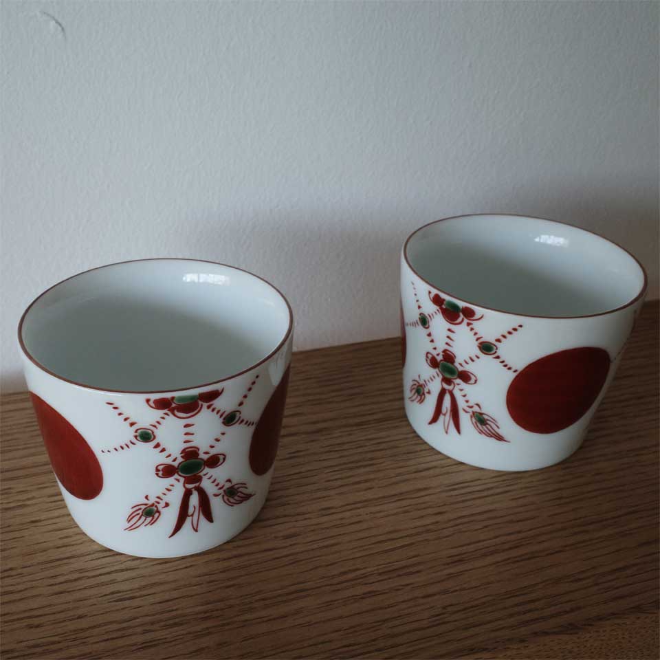 有田焼 仁窯 小畑仁 古伊万里写赤玉文小鉢 | knot Online